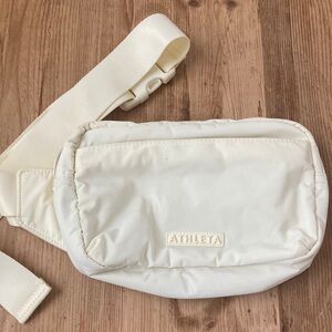 Athleta Butter Yellow Belt Bag